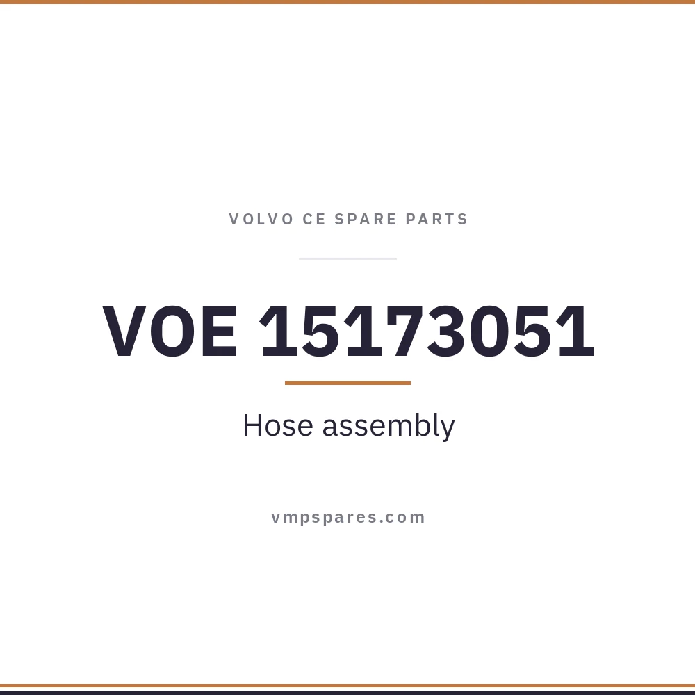 VOE 15173051 – Hose assembly