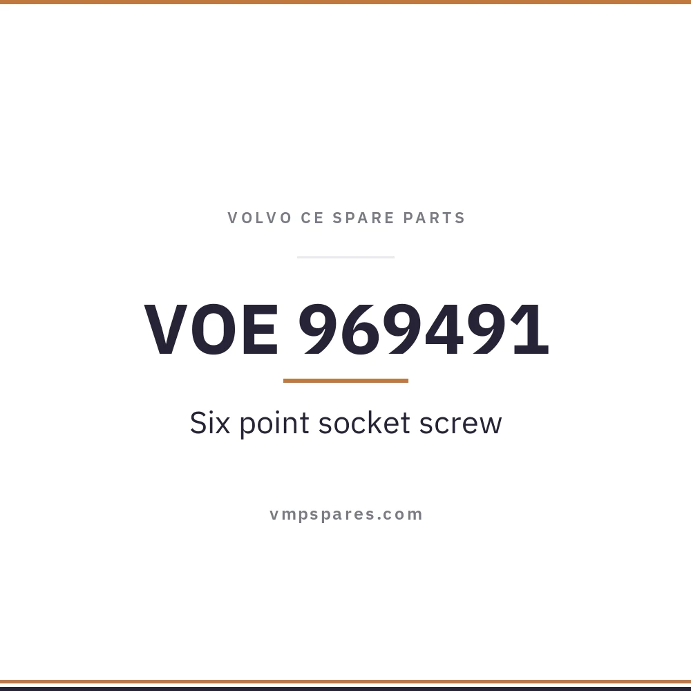 VOE 969491 – Six point socket screw