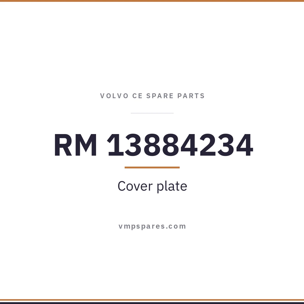 RM 13884234 – Cover plate