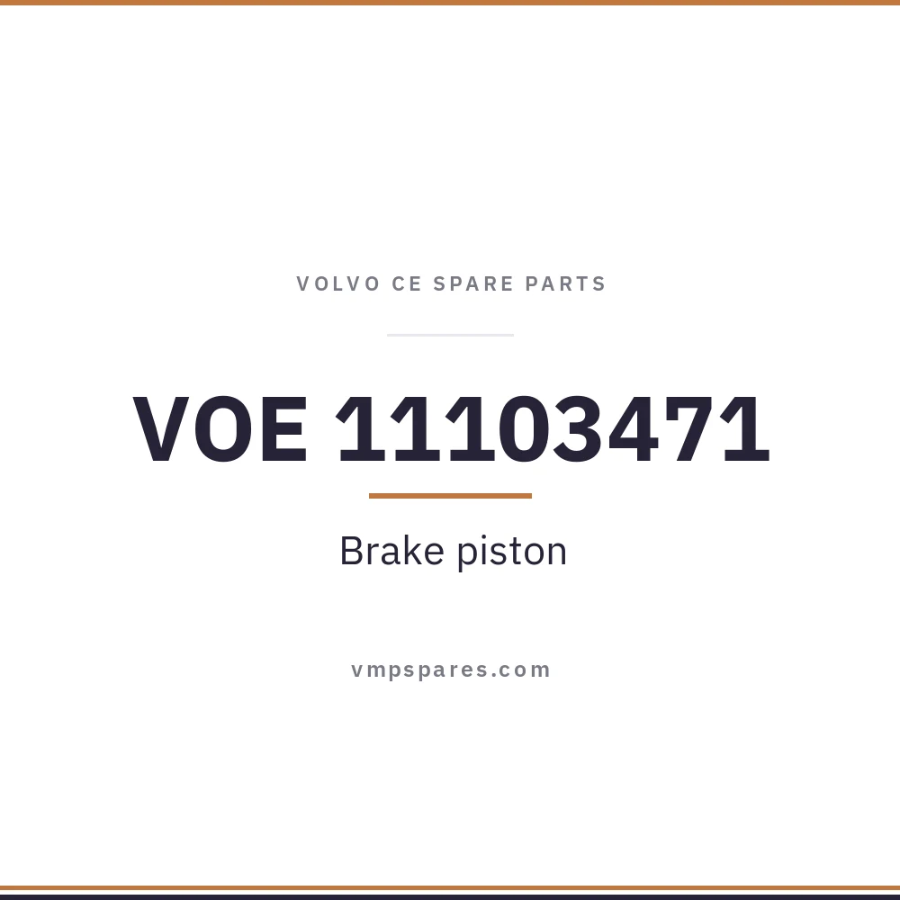 VOE 11103471 – Brake piston