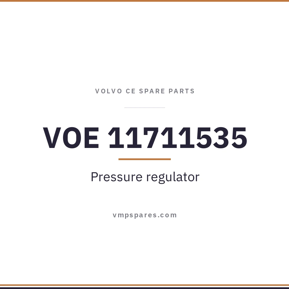 VOE 11711535 – Pressure regulator