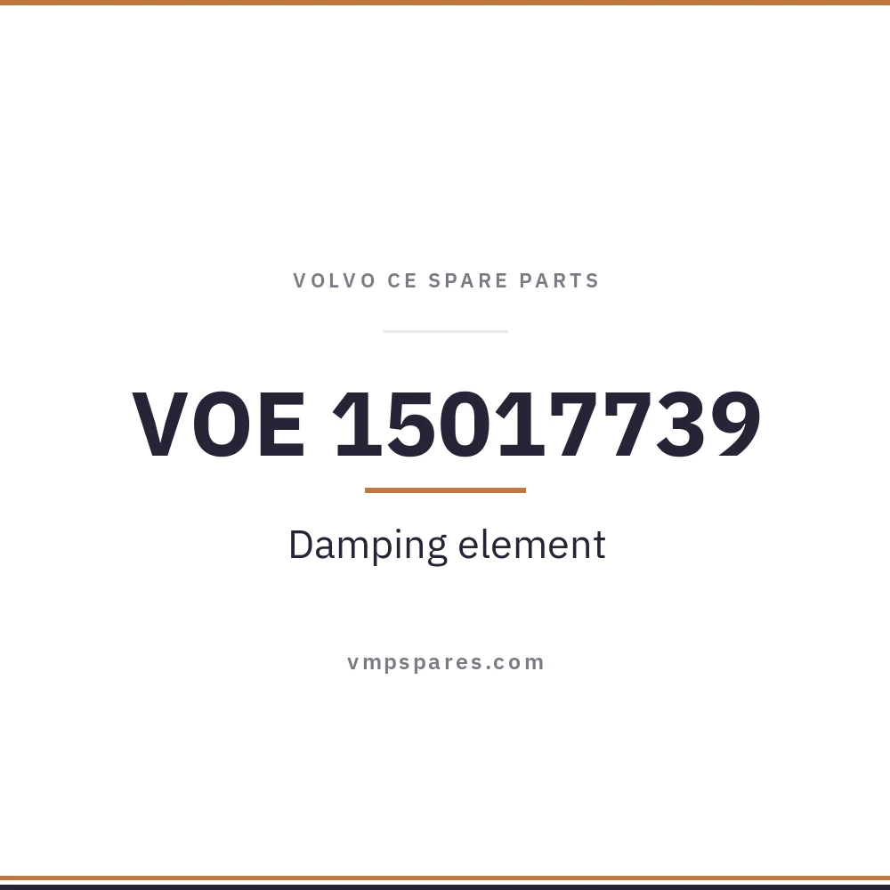 VOE 15017739 – Damping element