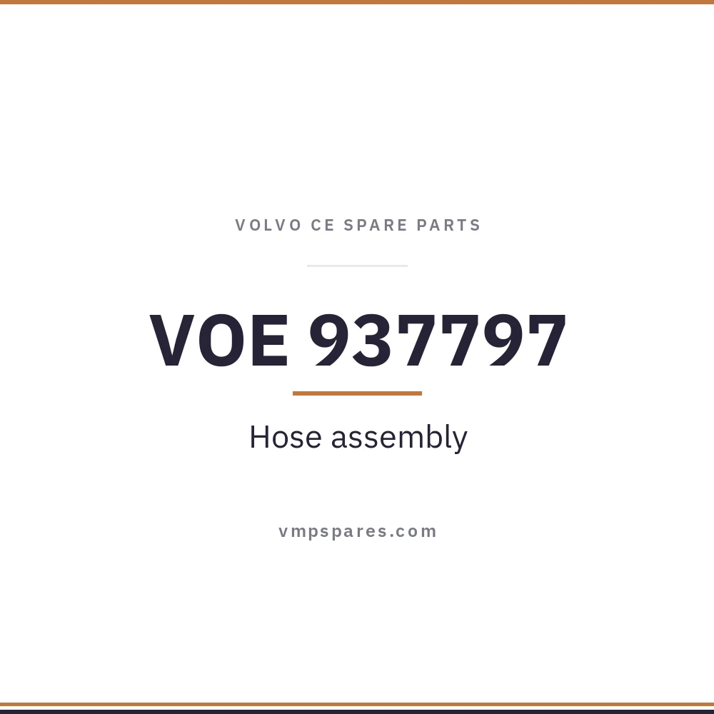 VOE 937797 – Hose assembly