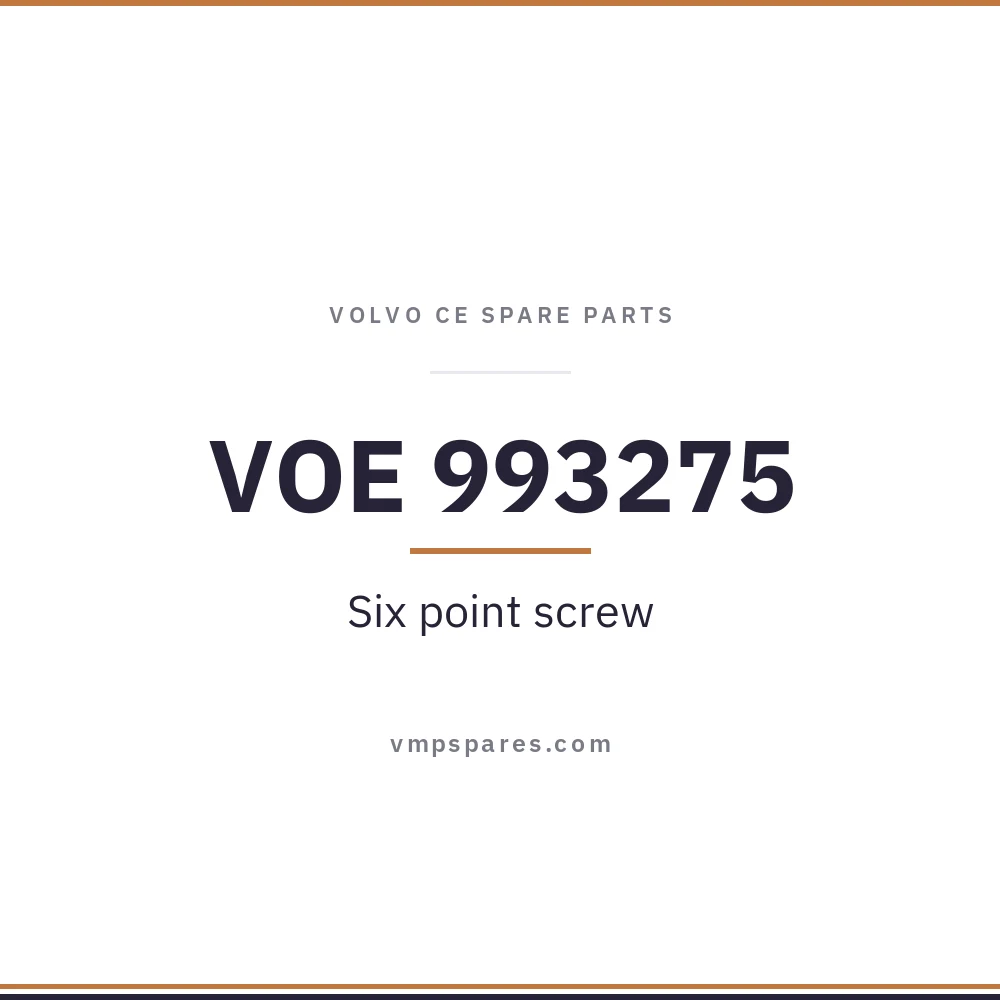 VOE 993275 – Six point screw