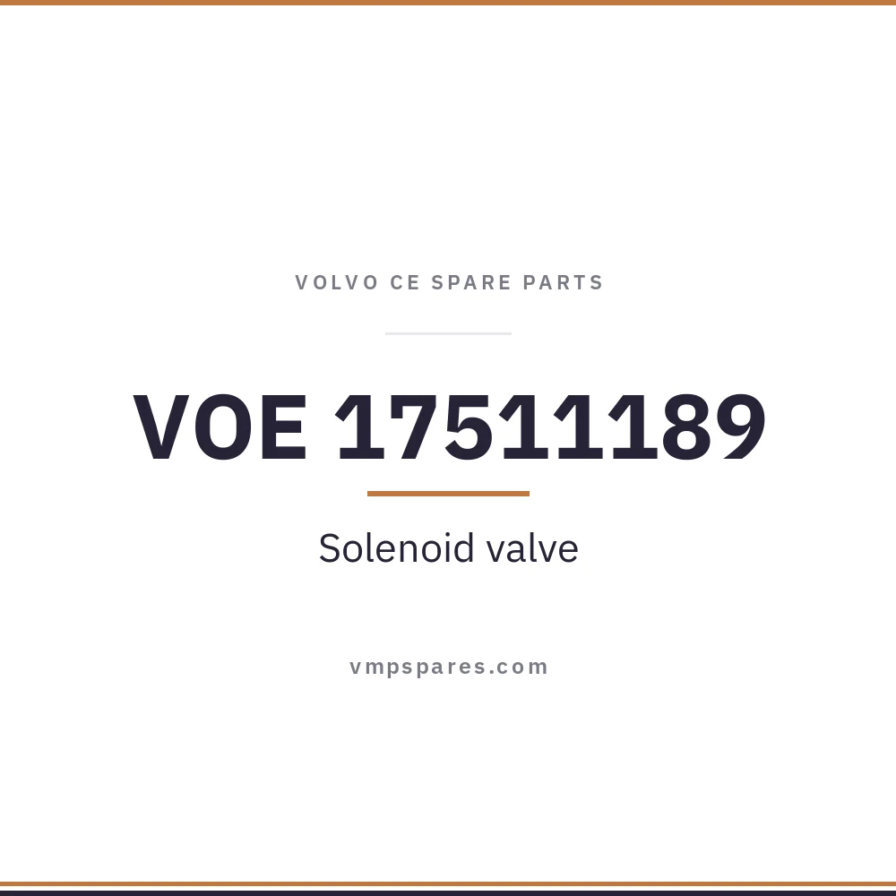 VOE 17511189 – Solenoid valve