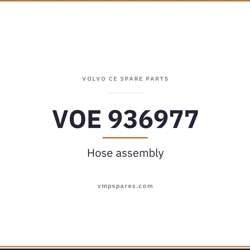 VOE 936977 – Hose assembly