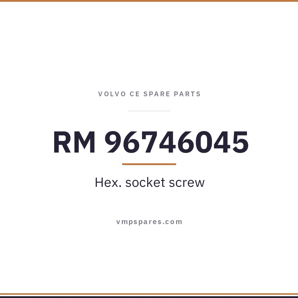 RM 96746045 – Hex. socket screw