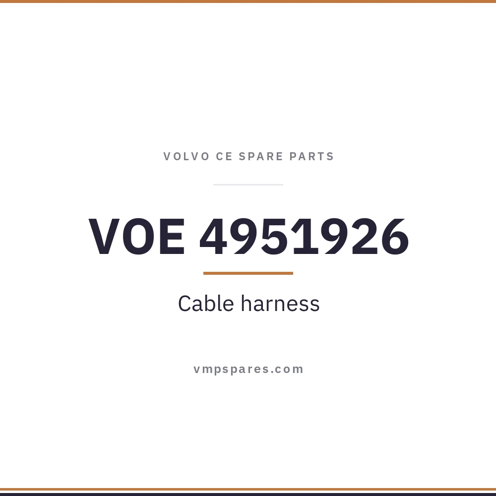 VOE 4951926 – Cable harness