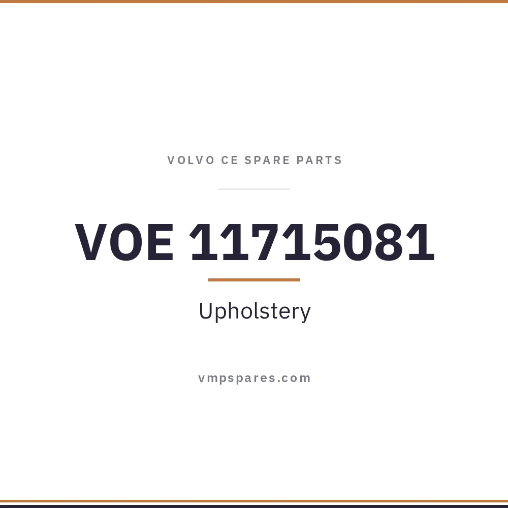 VOE 11715081 – Upholstery
