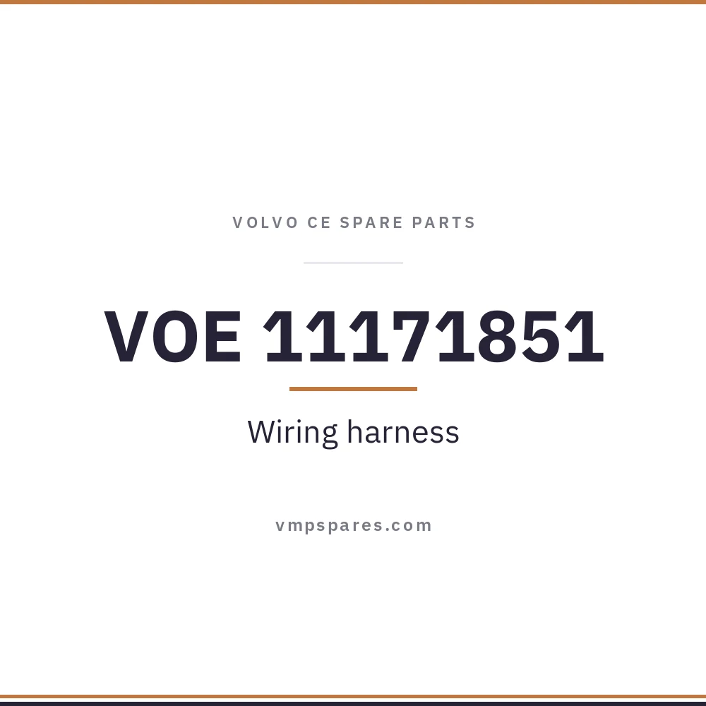 VOE 11171851 – Wiring harness