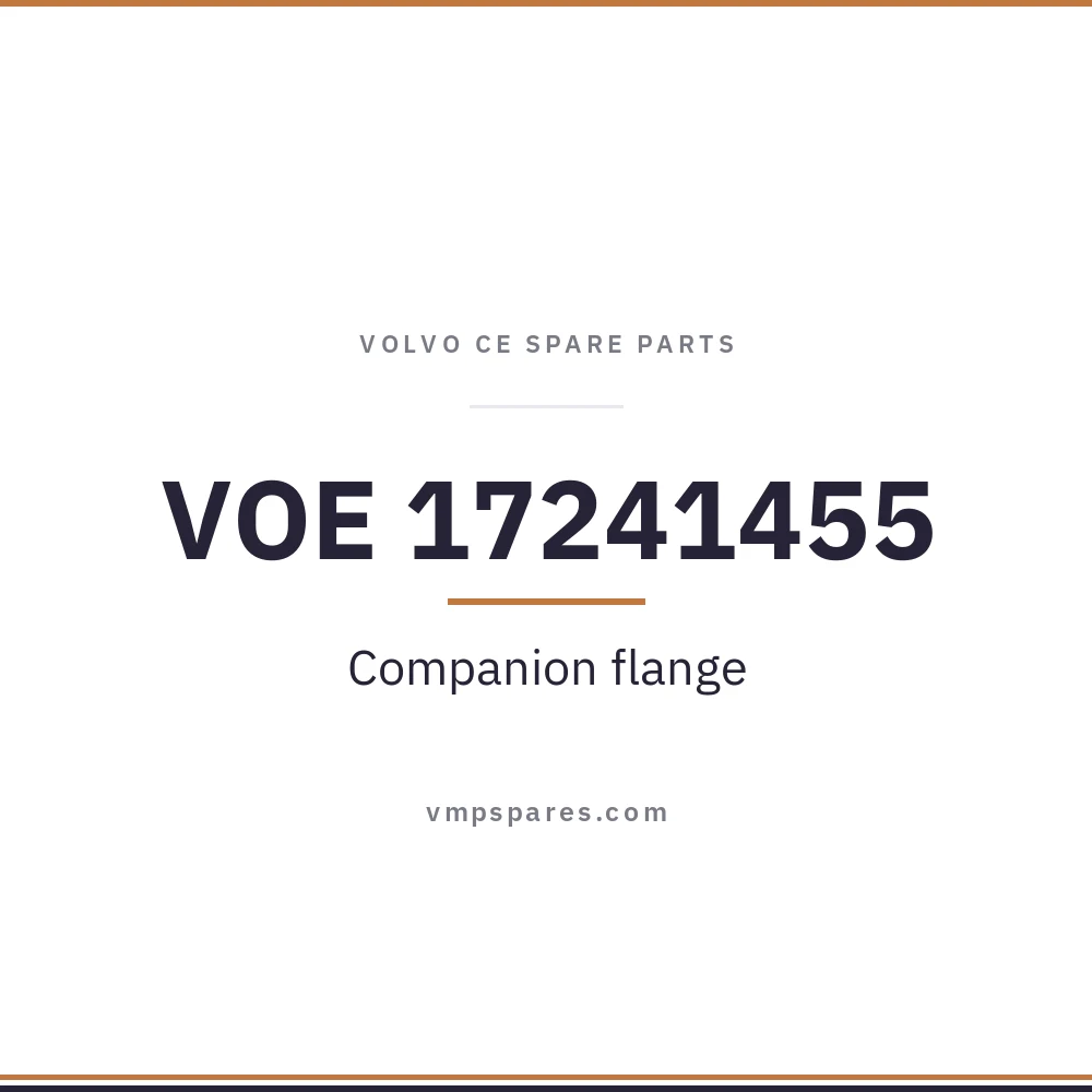 VOE 17241455 – Companion flange