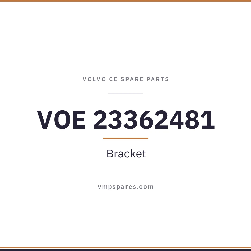 VOE 23362481 – Bracket
