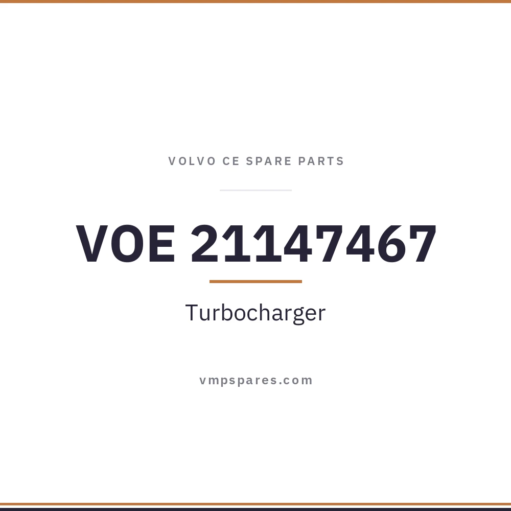 VOE 21147467 – Turbocharger