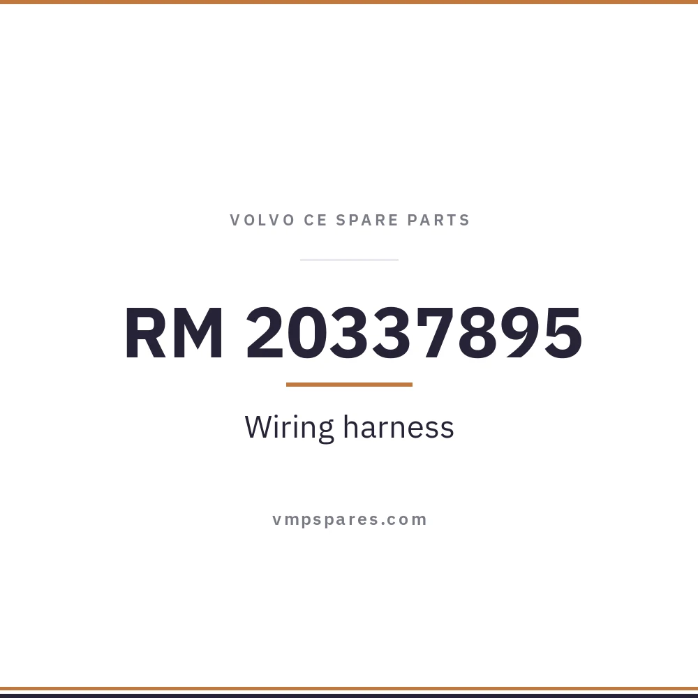 RM 20337895 – Wiring harness