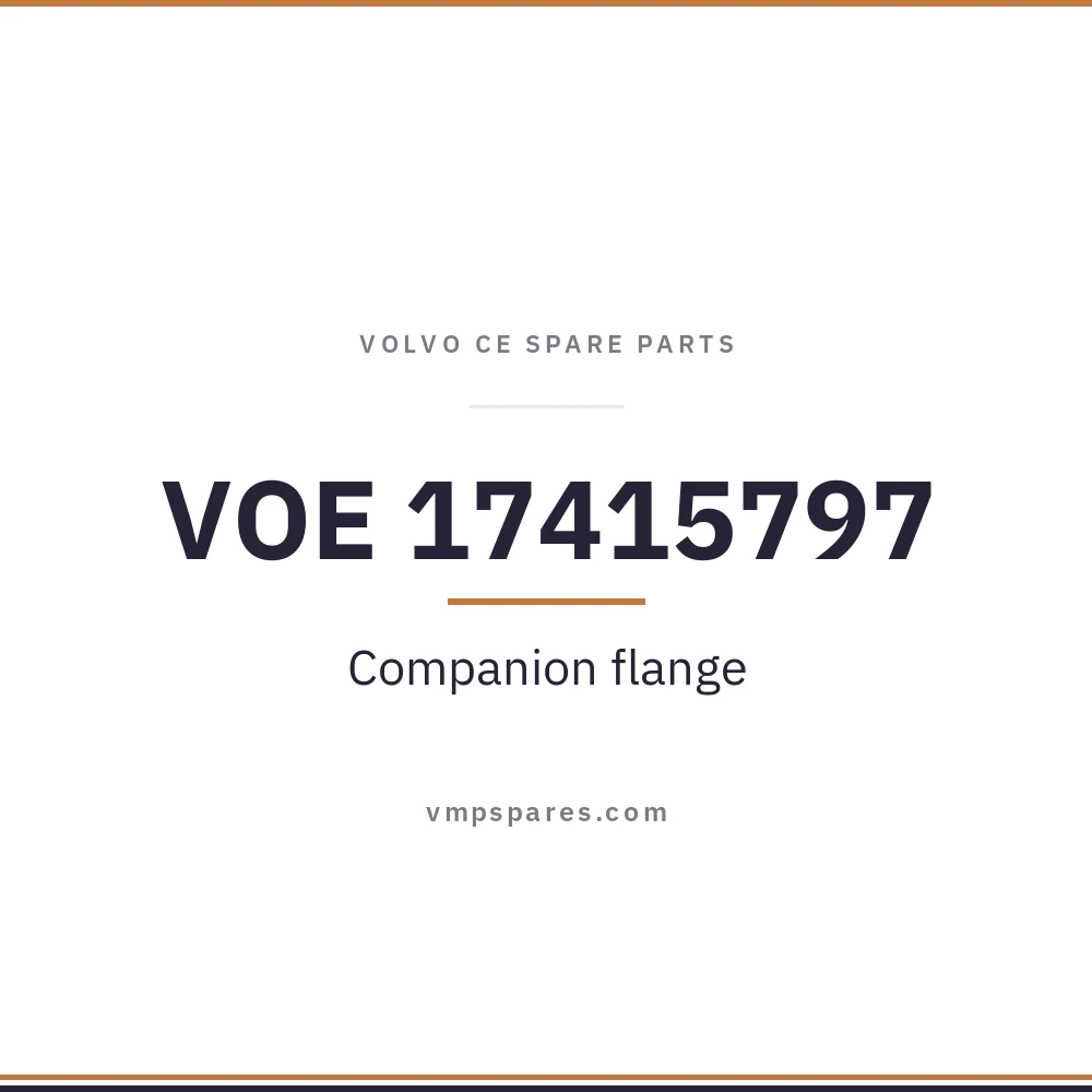 VOE 17415797 – Companion flange
