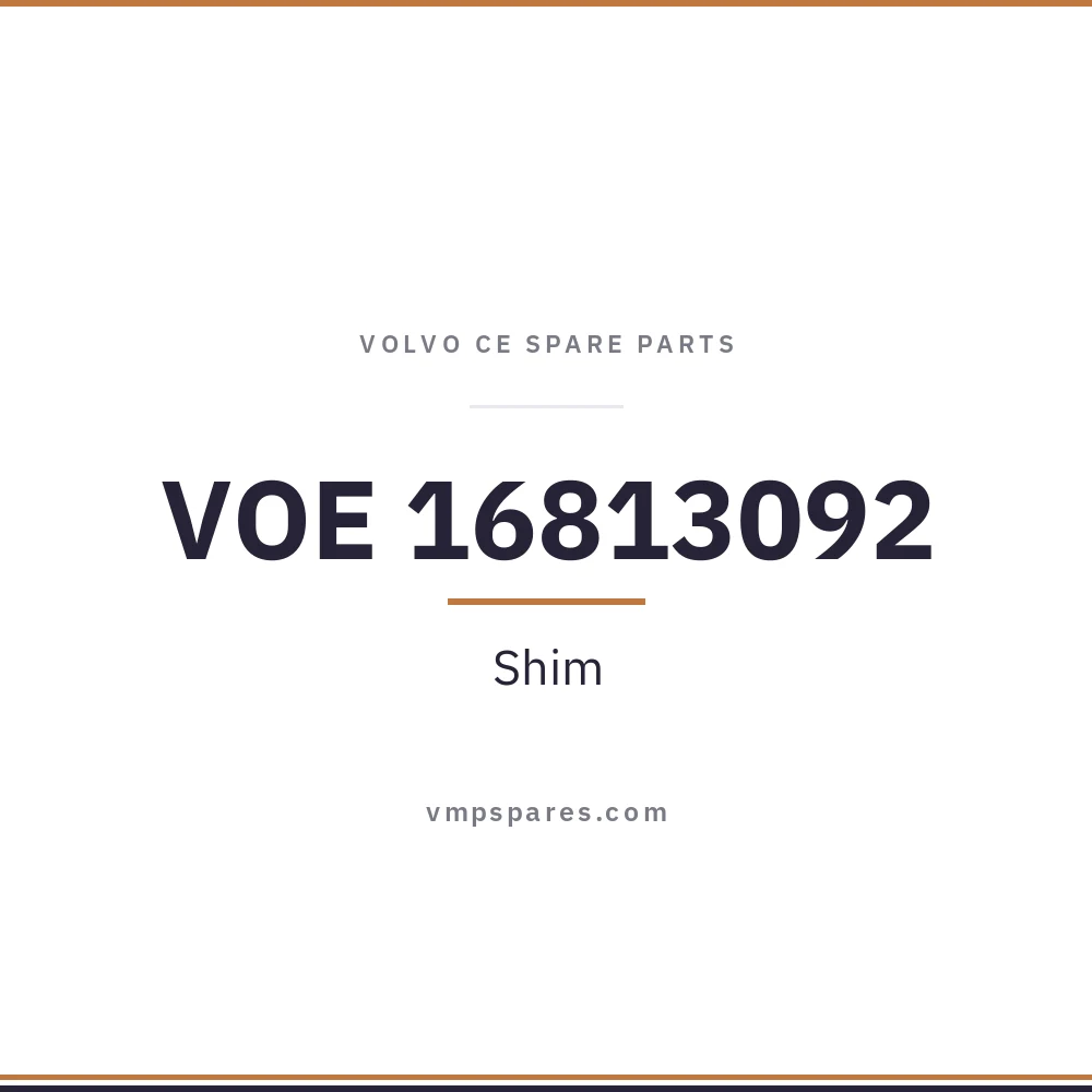 VOE 16813092 – Shim