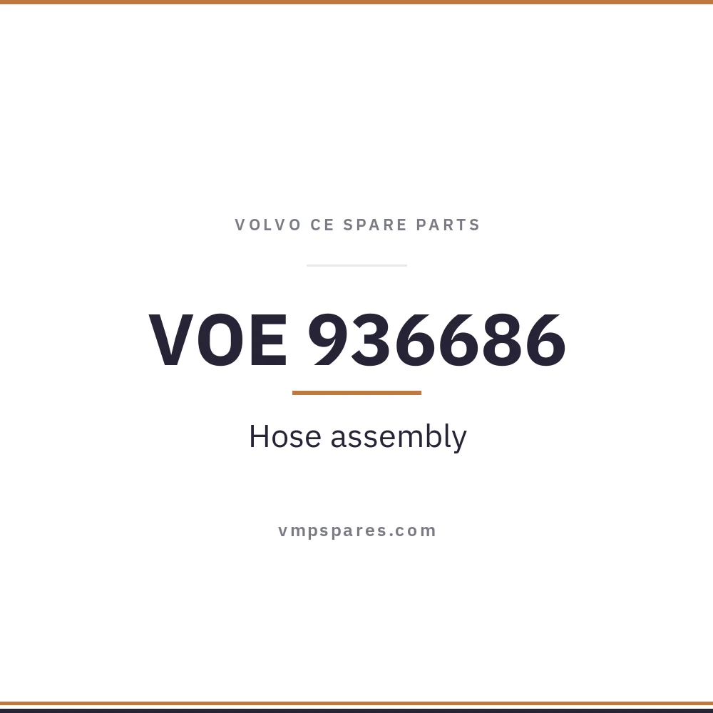 VOE 936686 – Hose assembly