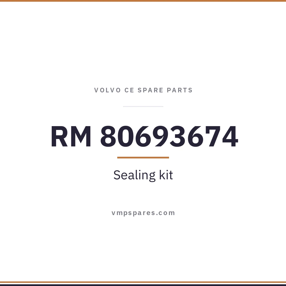 RM 80693674 – Sealing kit