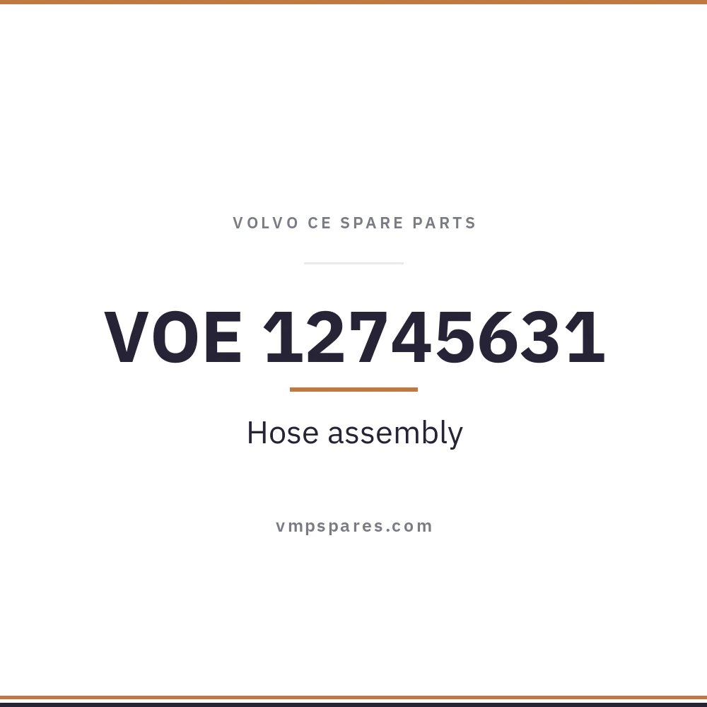 VOE 12745631 – Hose assembly
