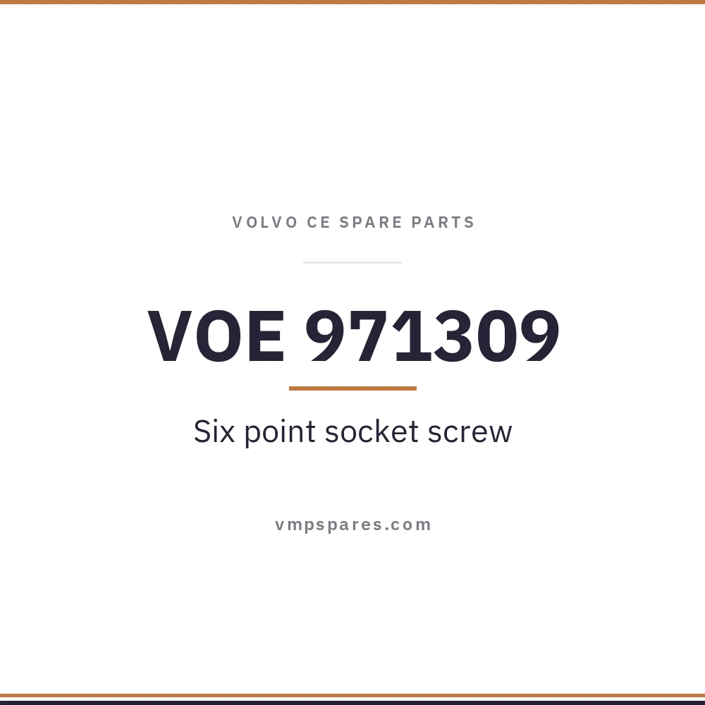VOE 971309 – Six point socket screw