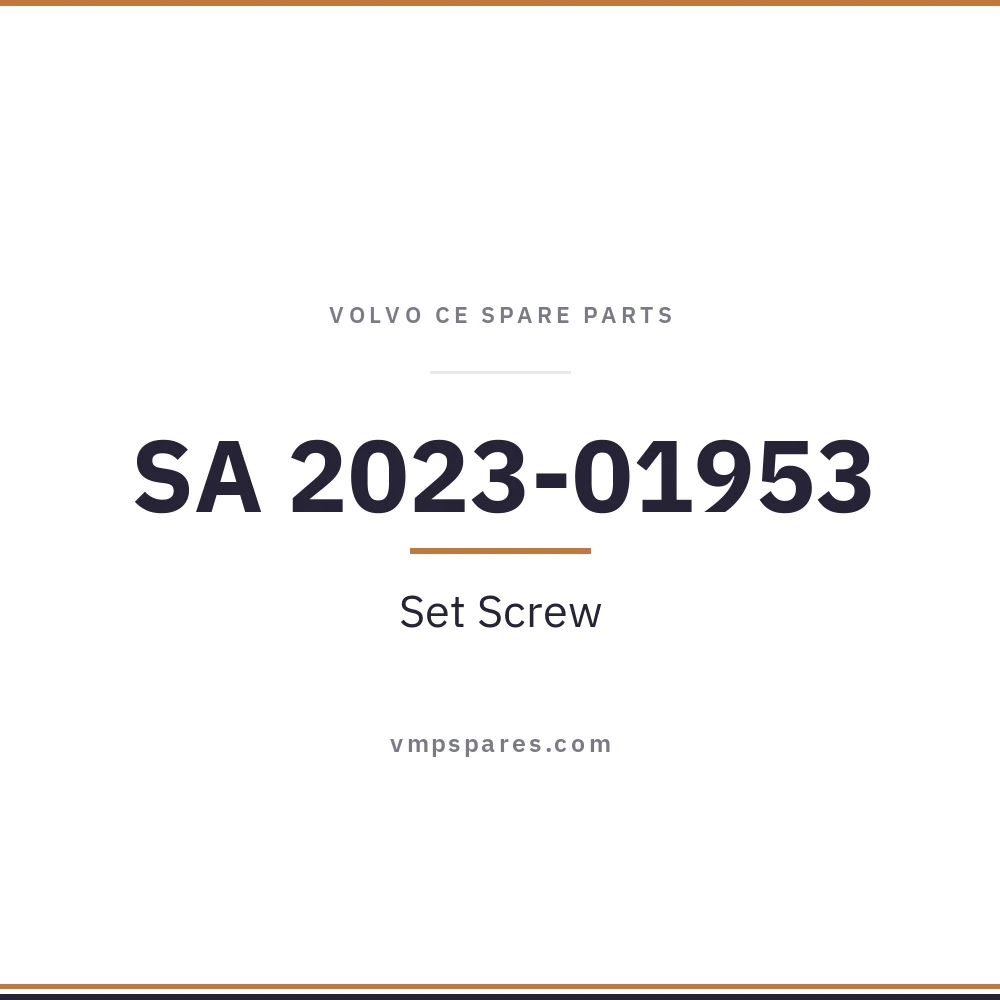 SA 2023-01953 – Set Screw