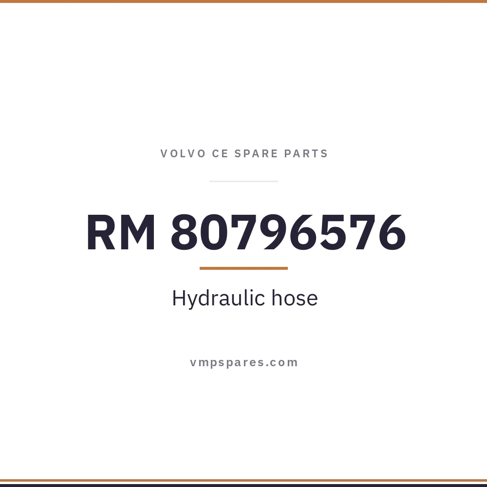 RM 80796576 – Hydraulic hose