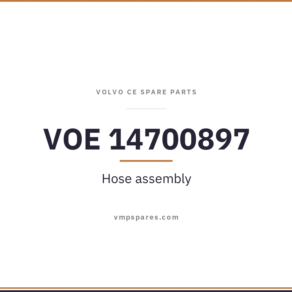 VOE 14700897 – Hose assembly