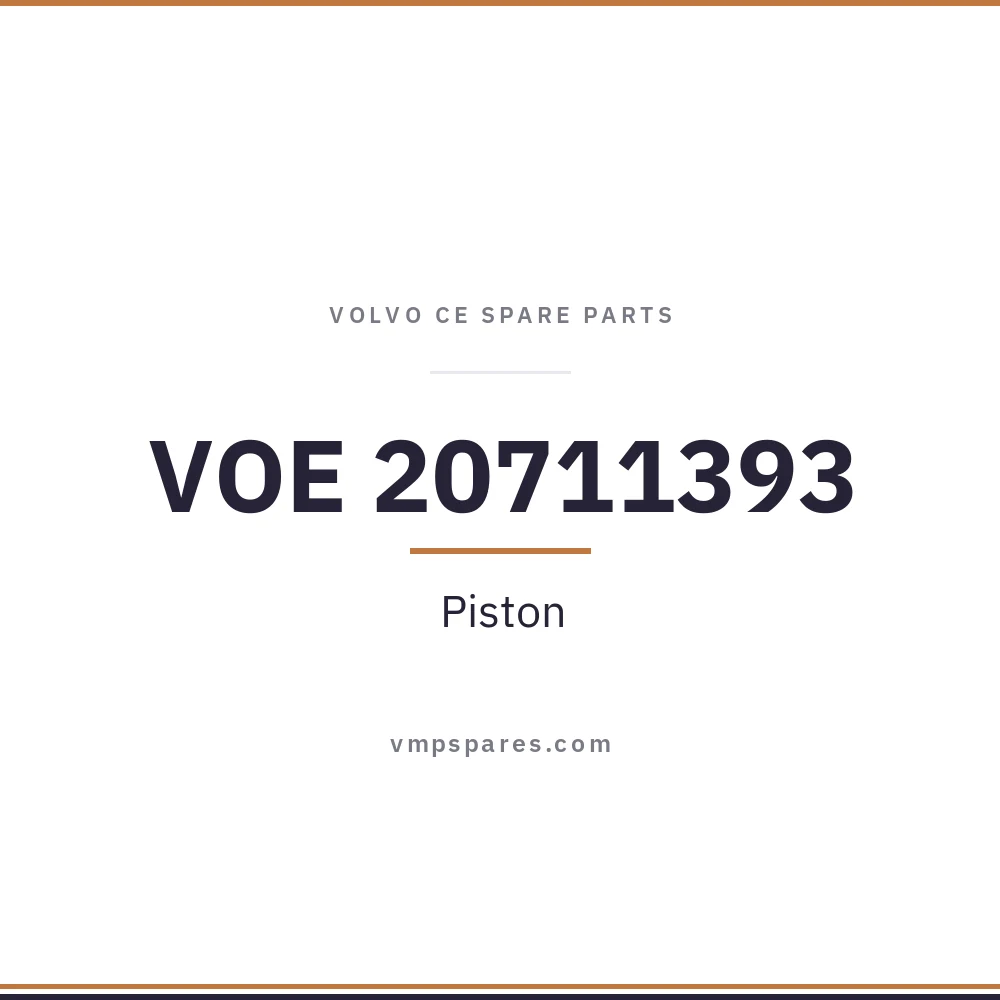 VOE 20711393 – Piston