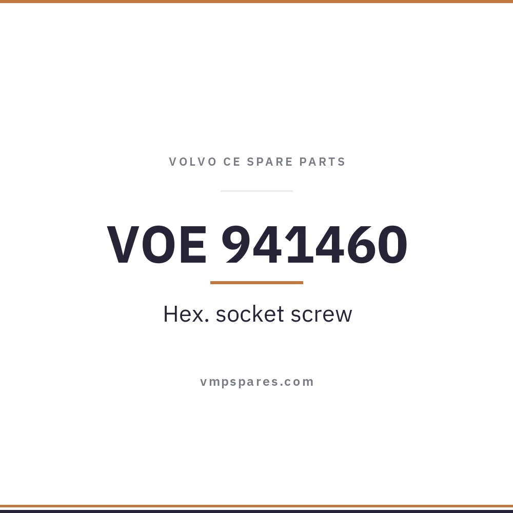 VOE 941460 – Hex. socket screw