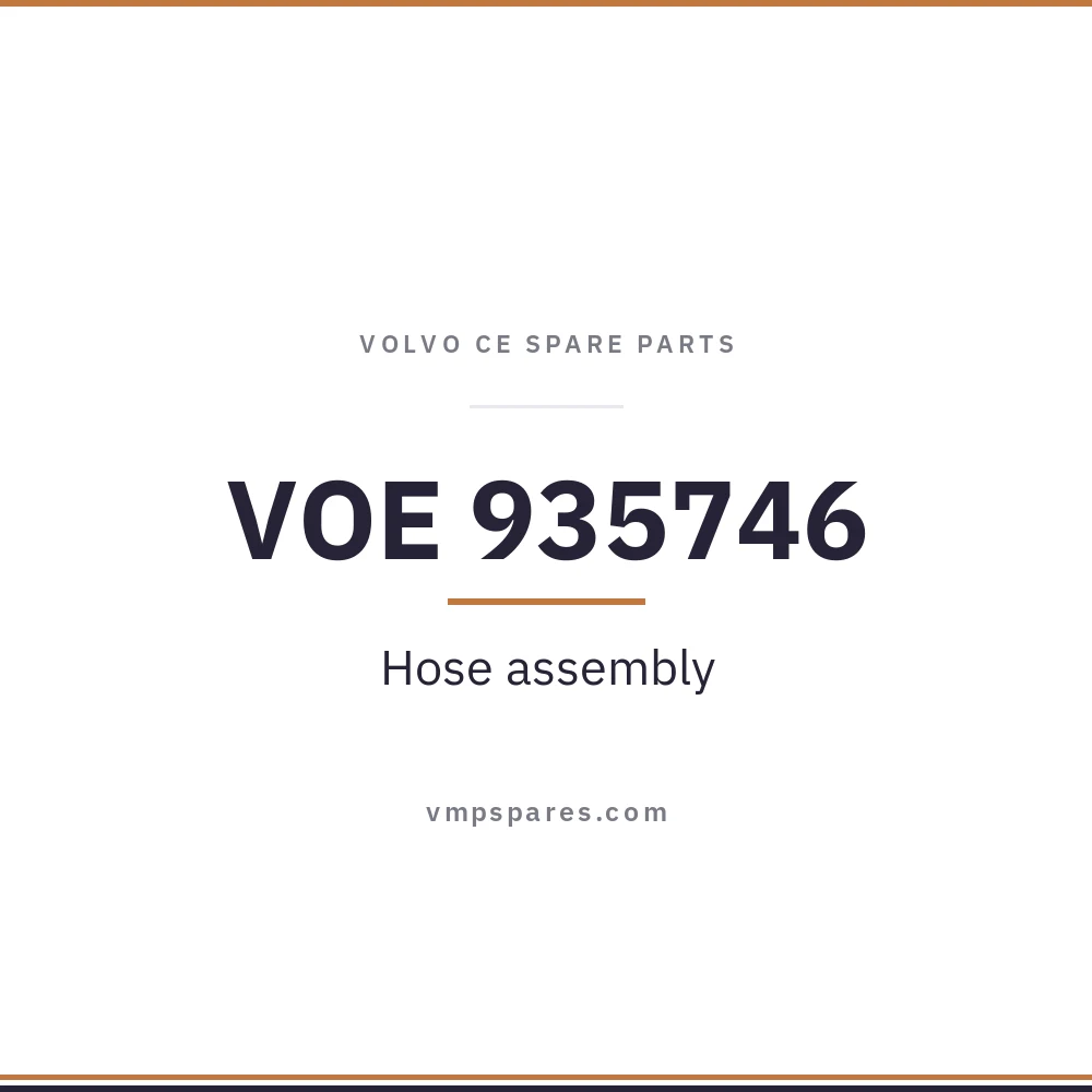 VOE 935746 – Hose assembly