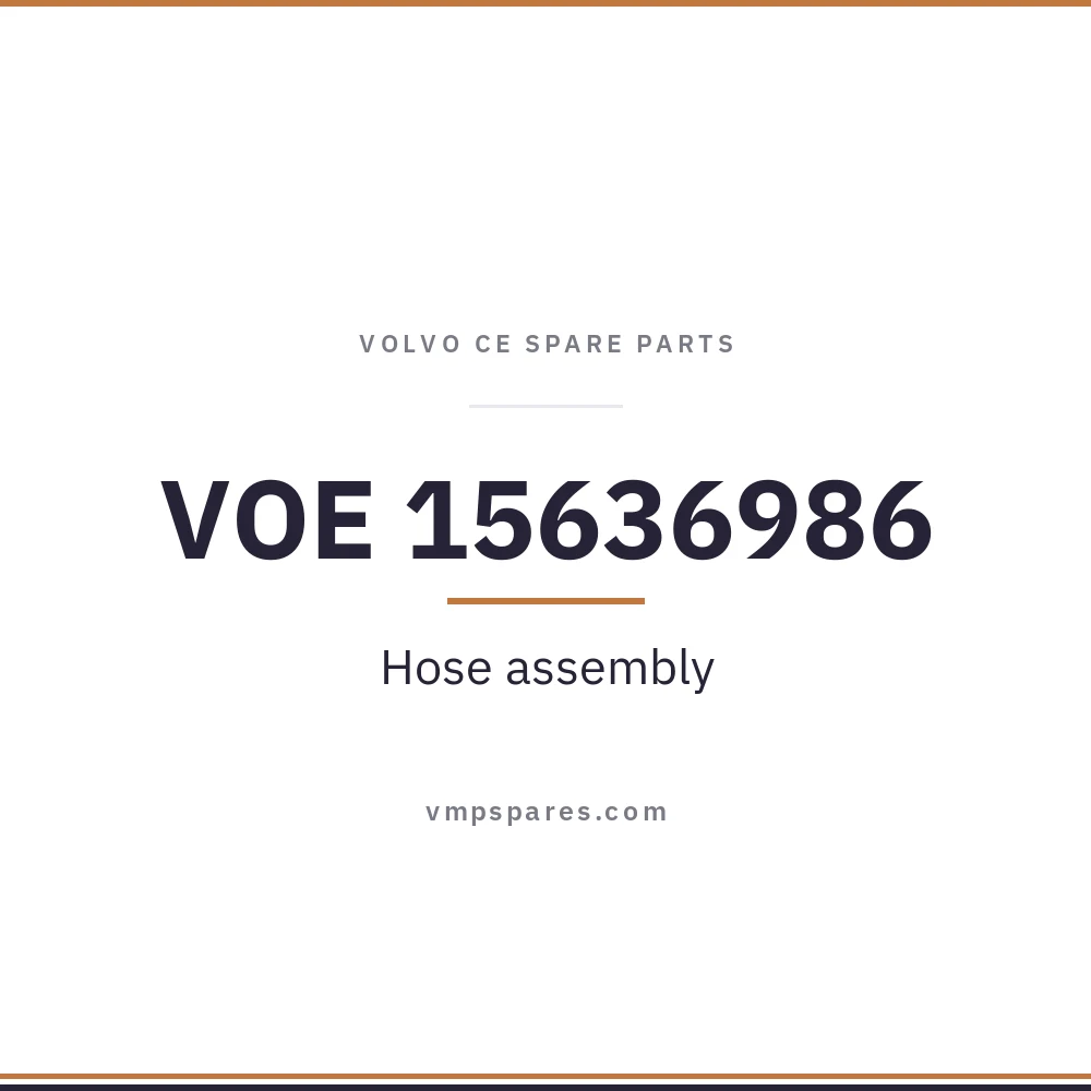 VOE 15636986 – Hose assembly