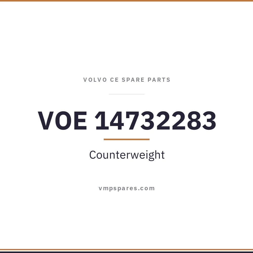 VOE 14732283 – Counterweight