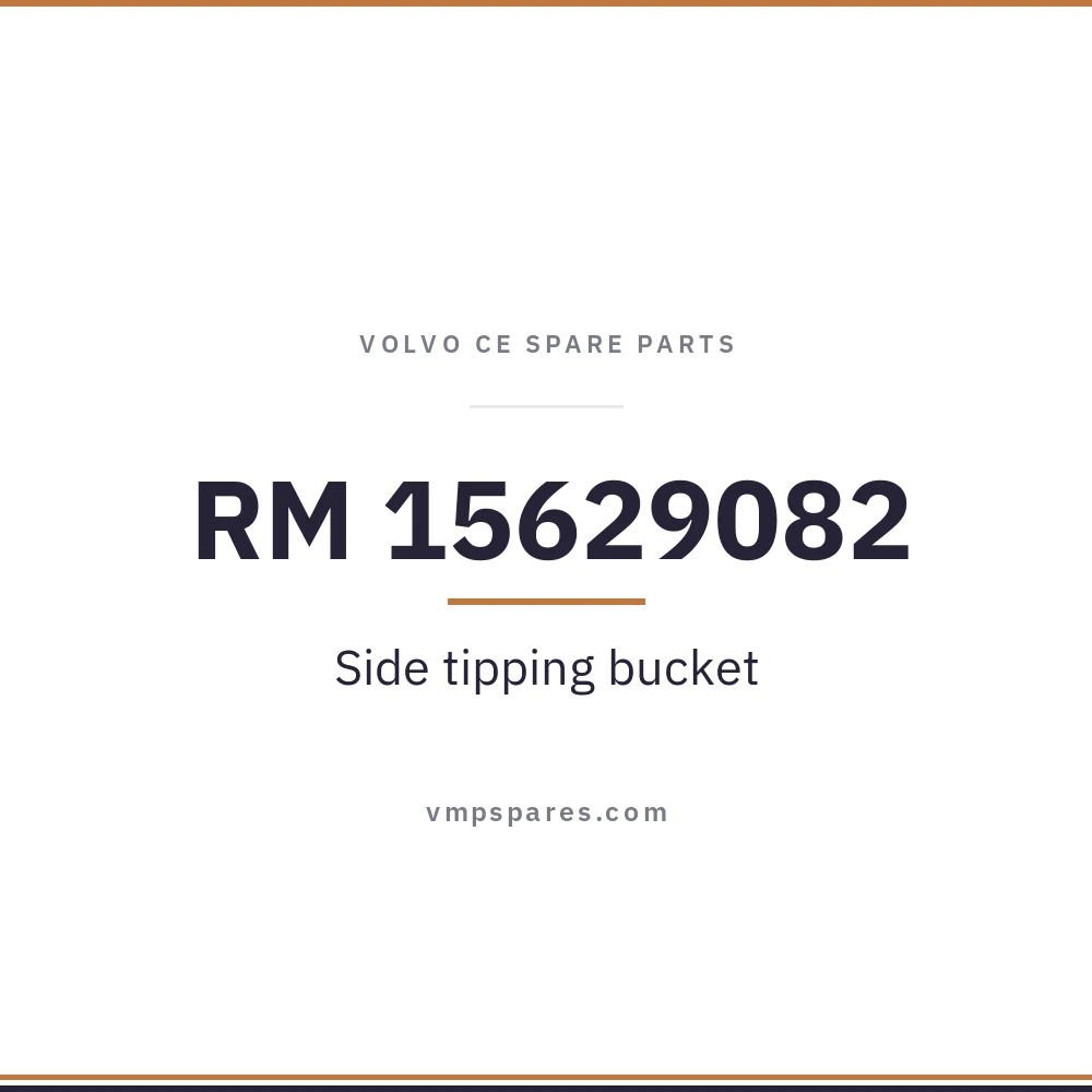 RM 15629082 – Side tipping bucket