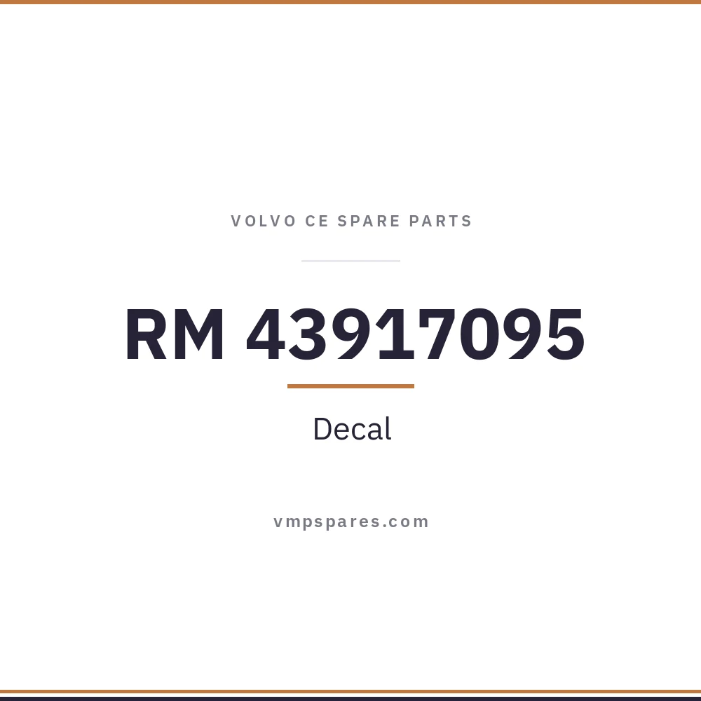RM 43917095 – Decal