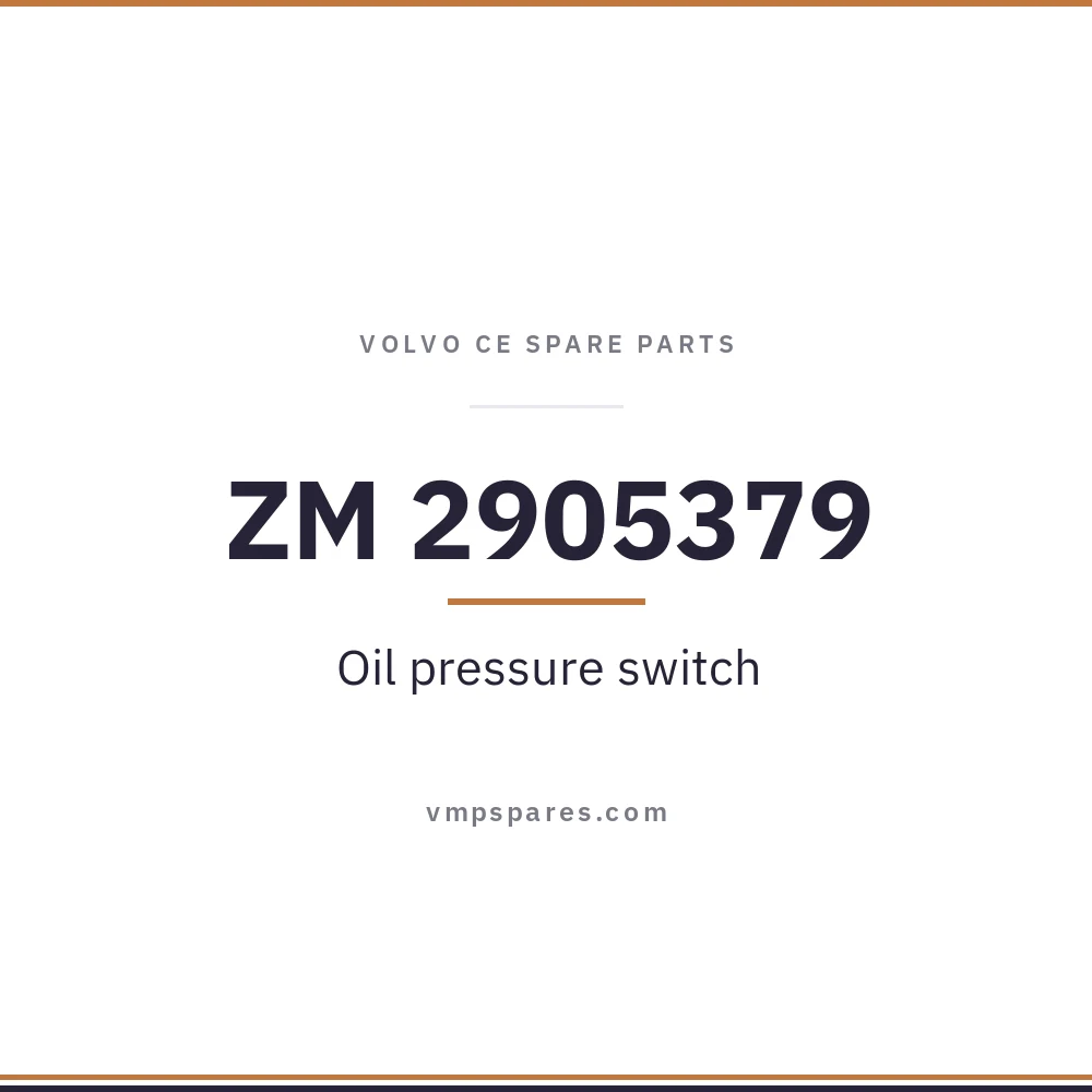 ZM 2905379 – Oil pressure switch