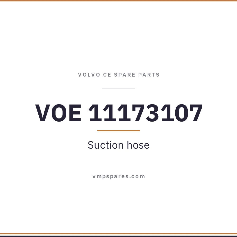 VOE 11173107 – Suction hose