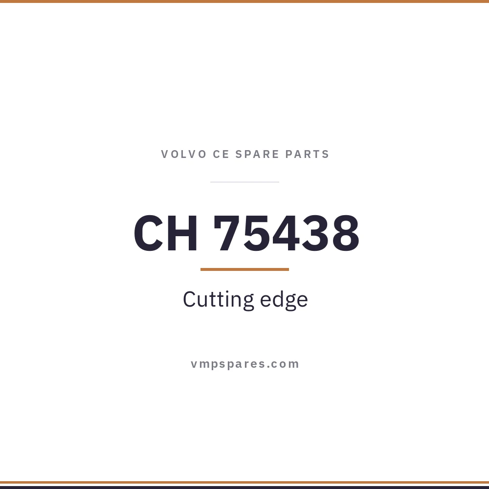 CH 75438 – Cutting edge