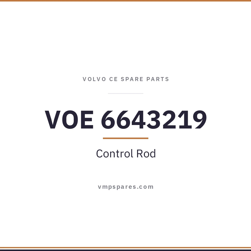 VOE 6643219 – Control Rod