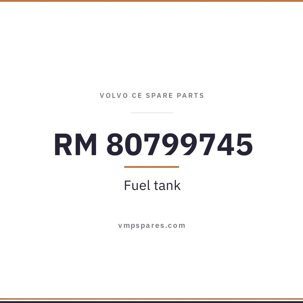 RM 80799745 – Fuel tank