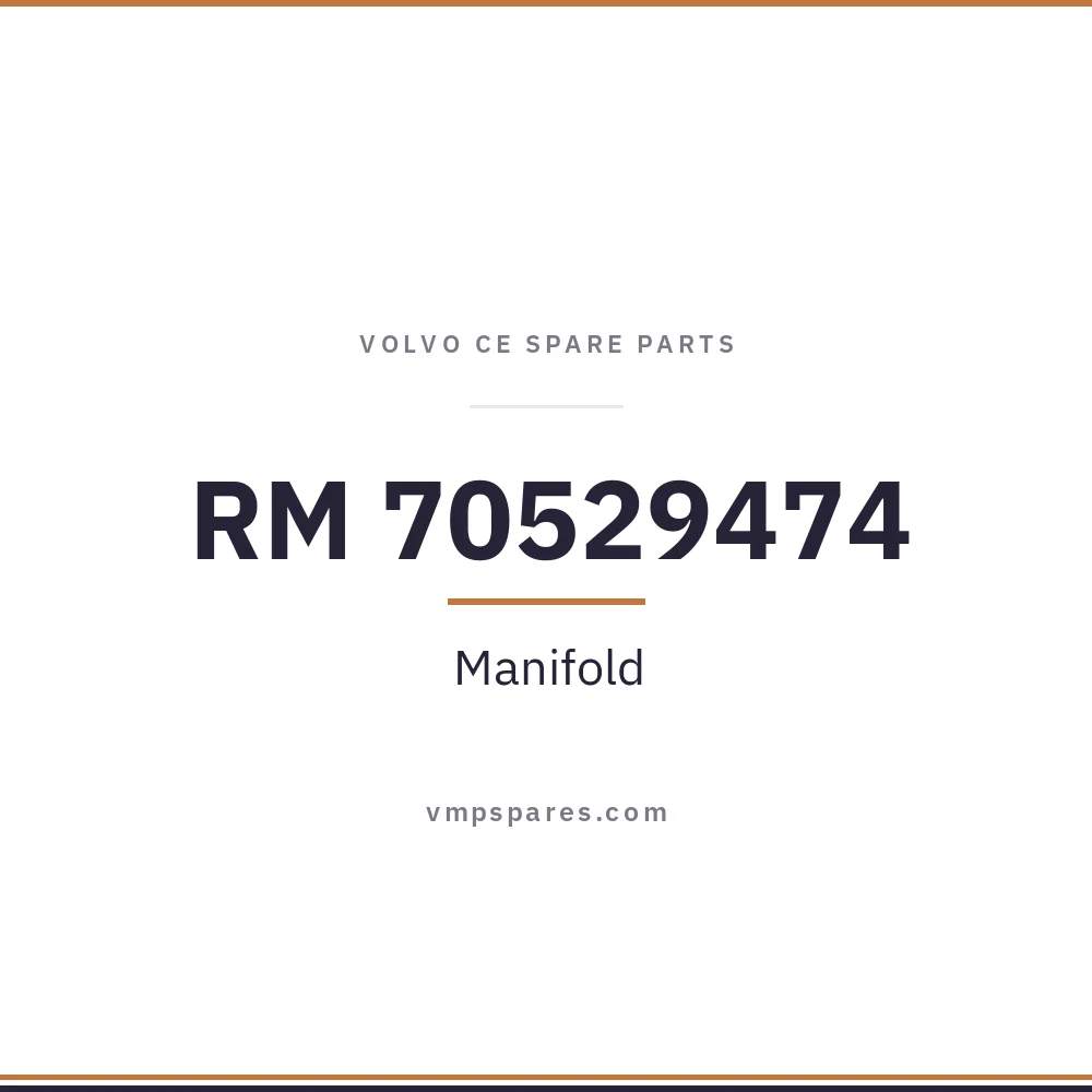 RM 70529474 – Manifold