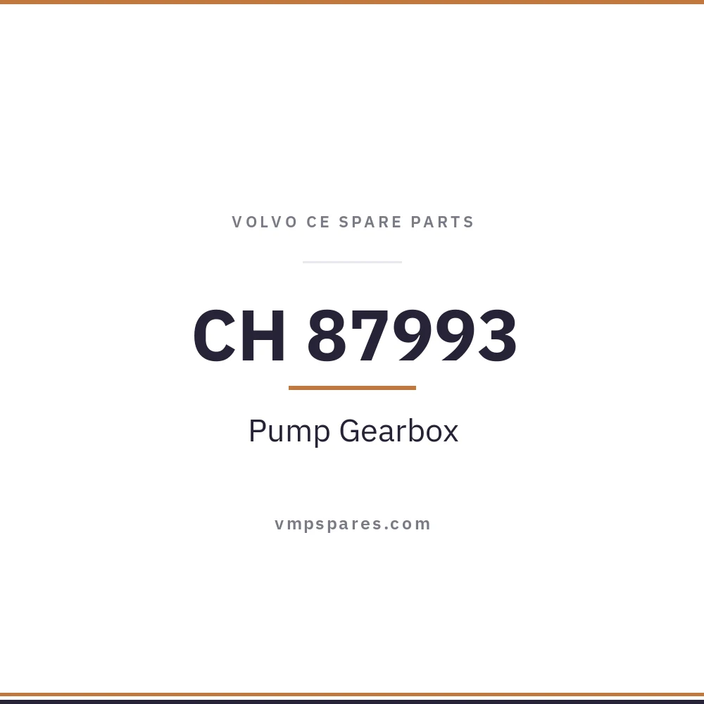 CH 87993 – Pump Gearbox