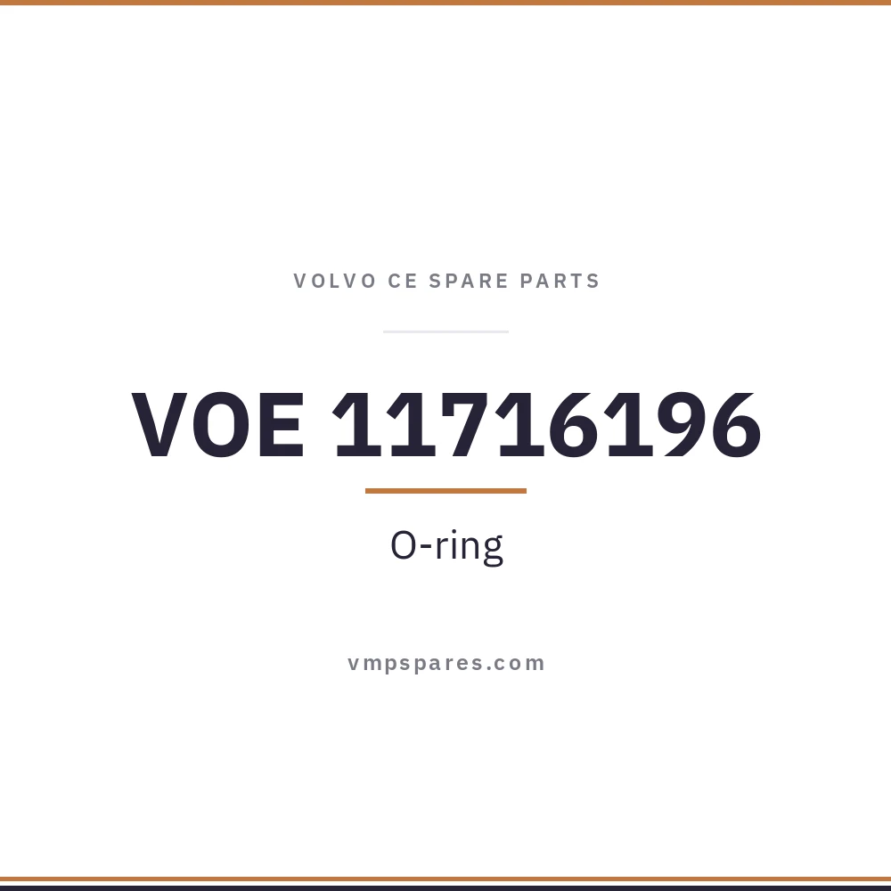 VOE 11716196 – O-ring