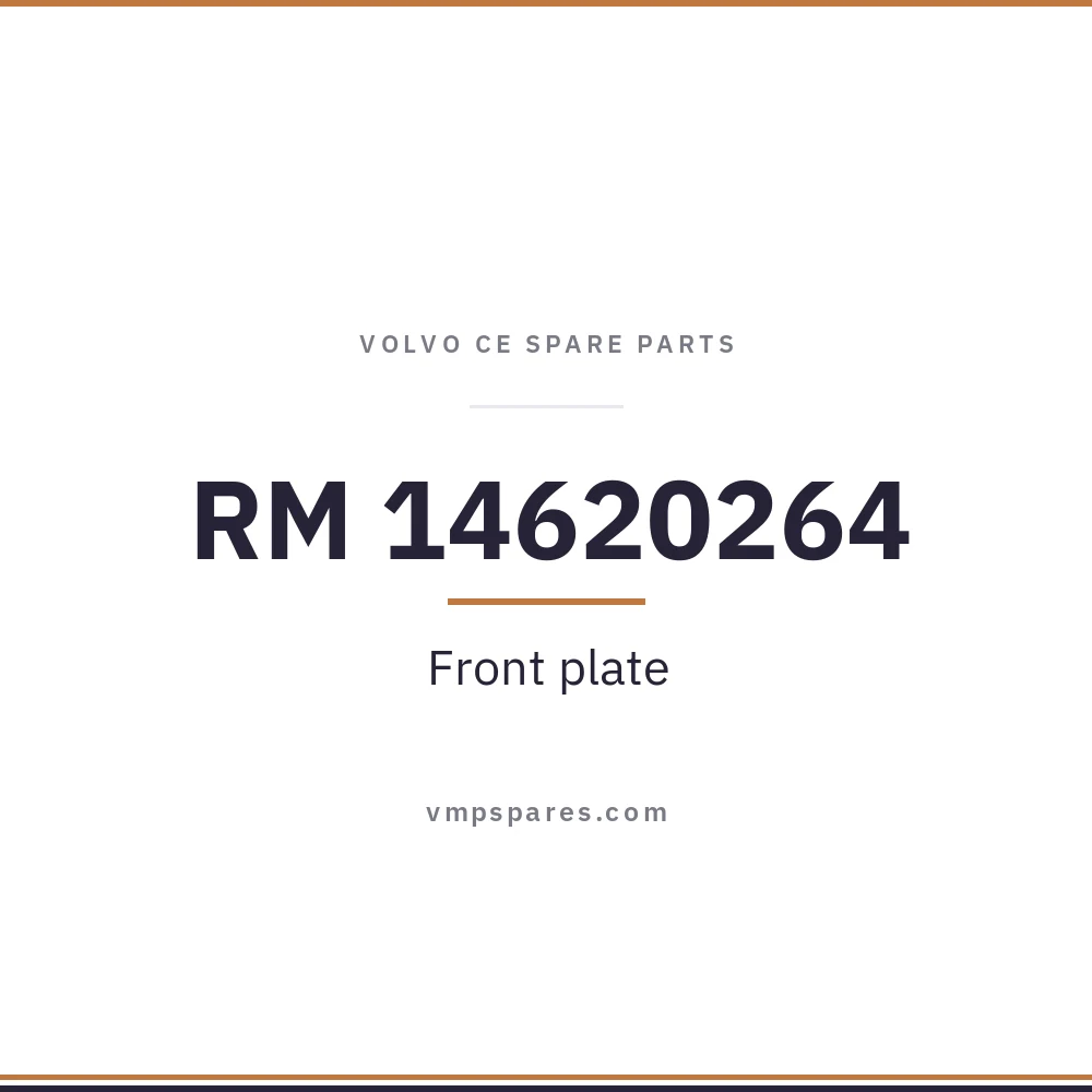 RM 14620264 – Front plate
