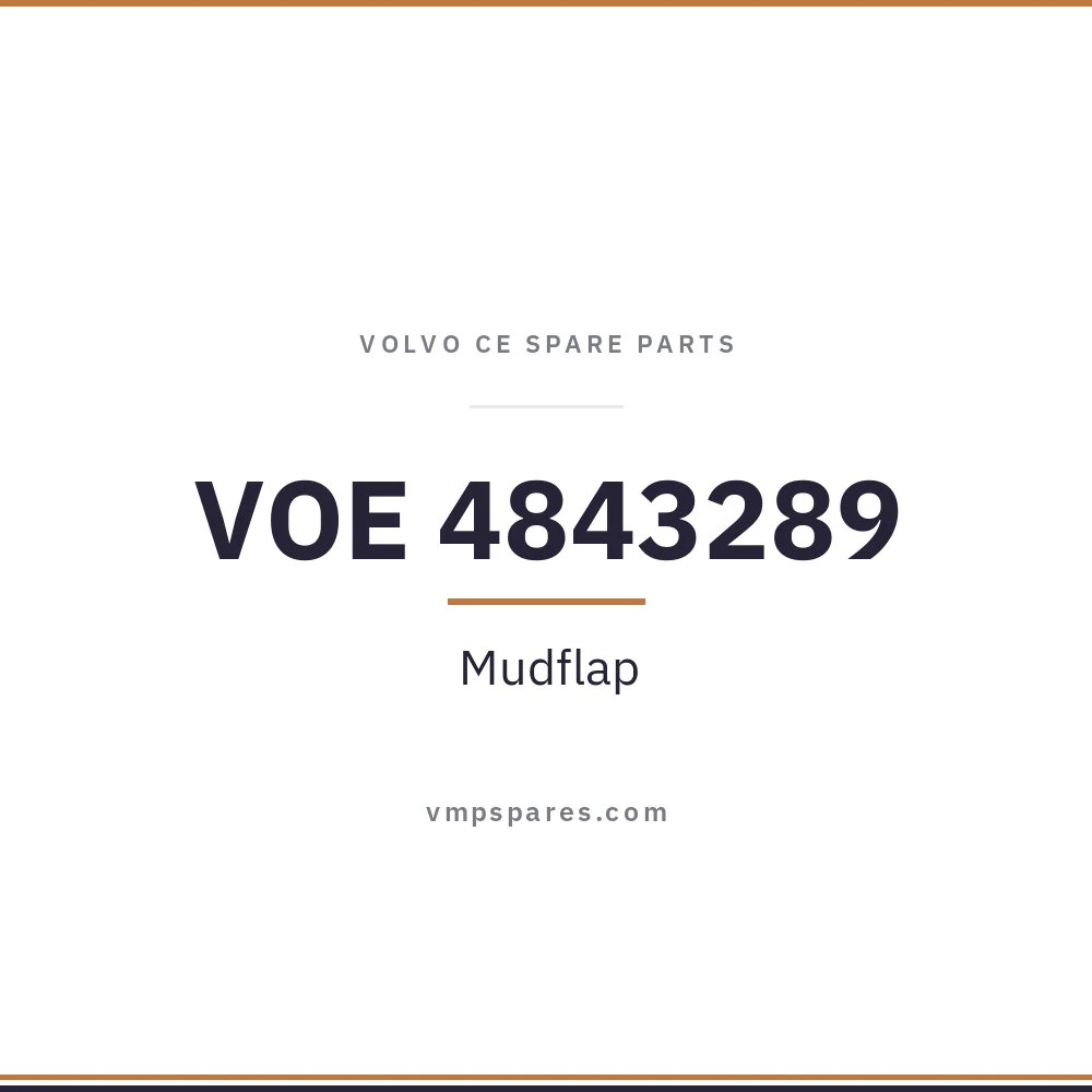 VOE 4843289 – Mudflap