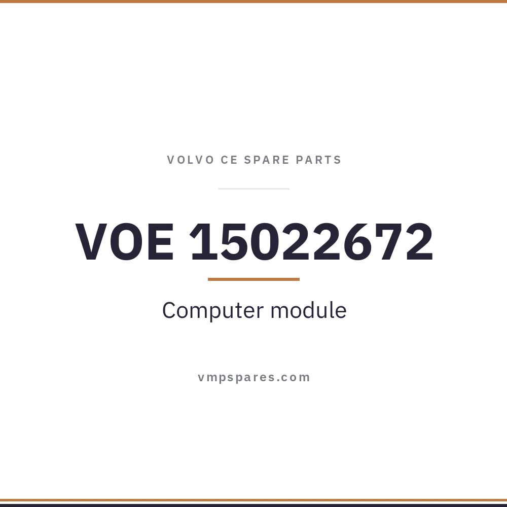 VOE 15022672 – Computer module