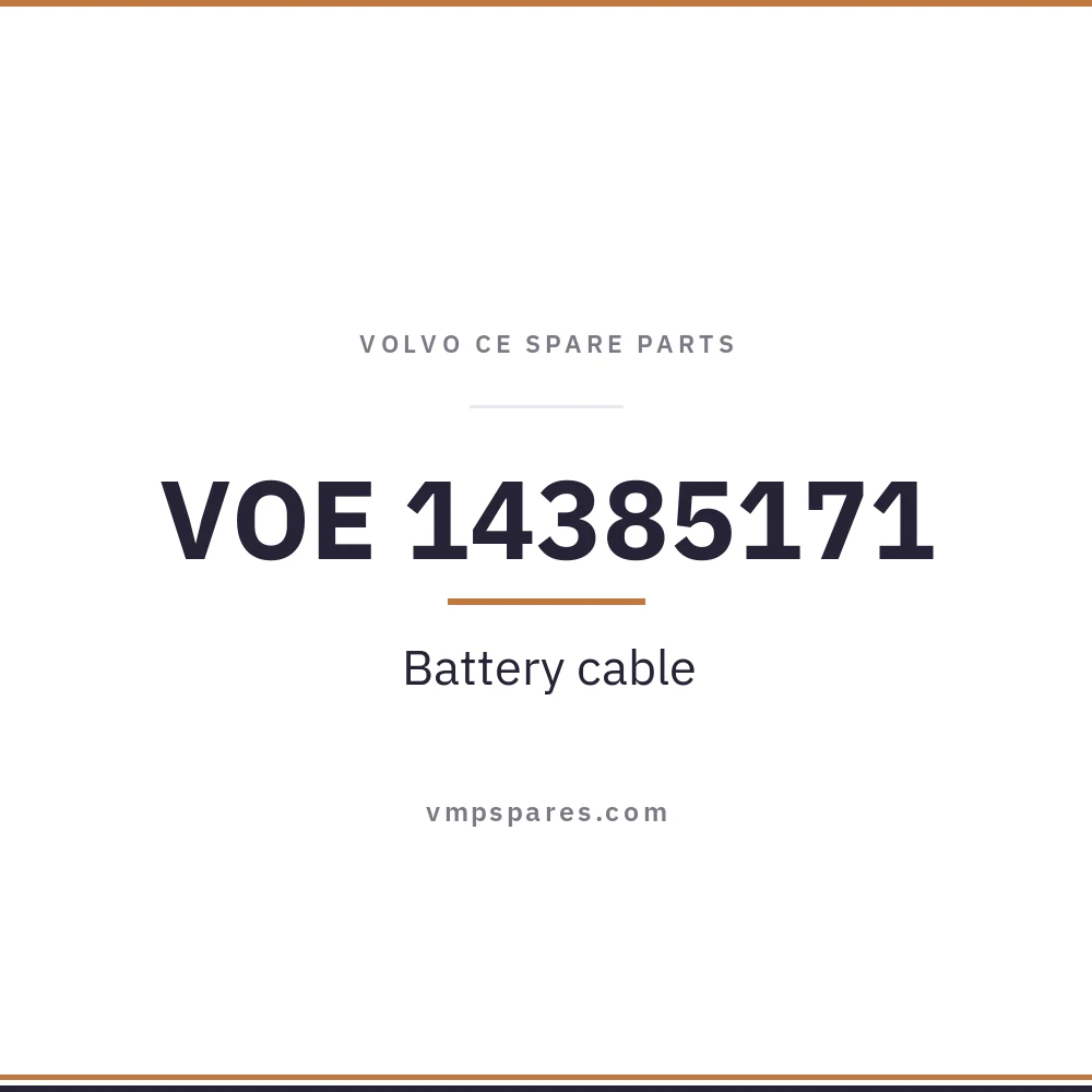 VOE 14385171 – Battery cable