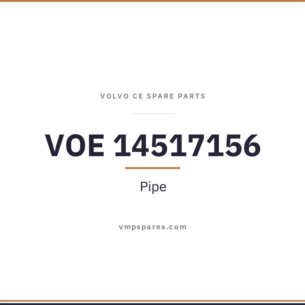 VOE 14517156 – Pipe