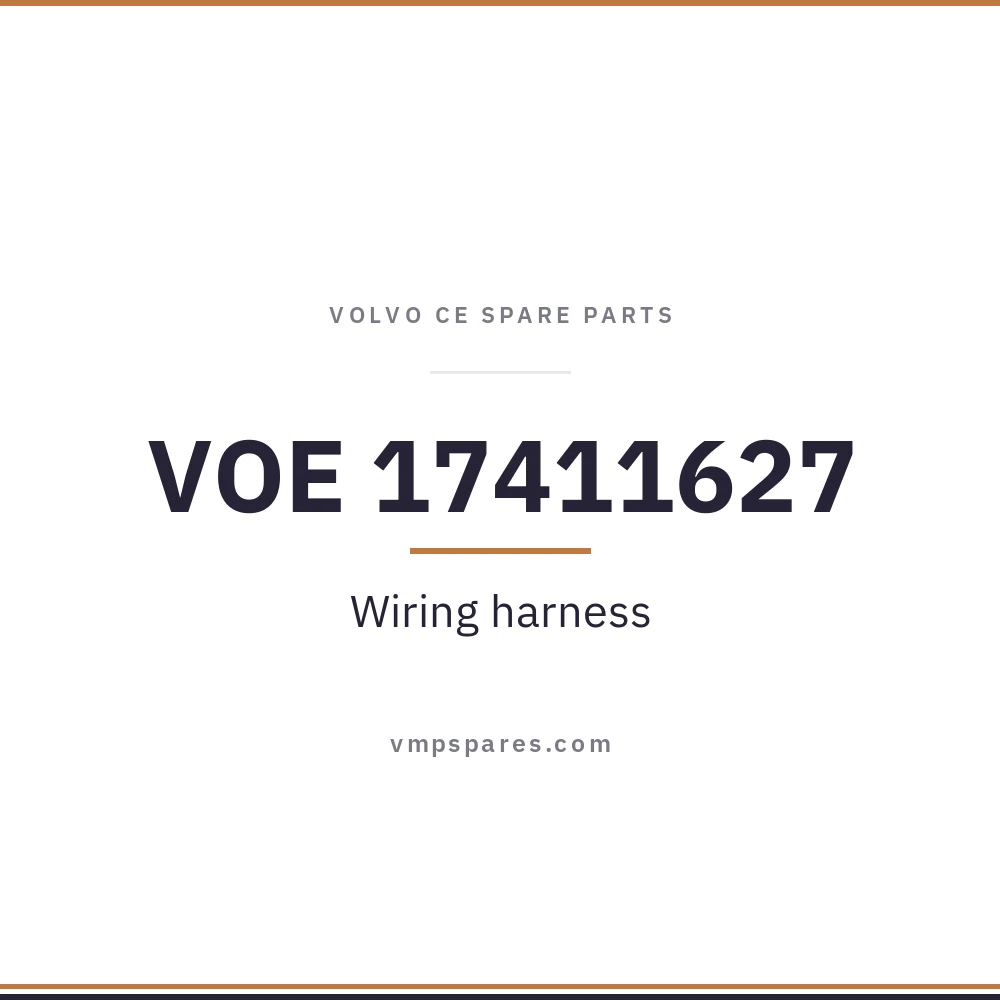 VOE 17411627 – Wiring harness