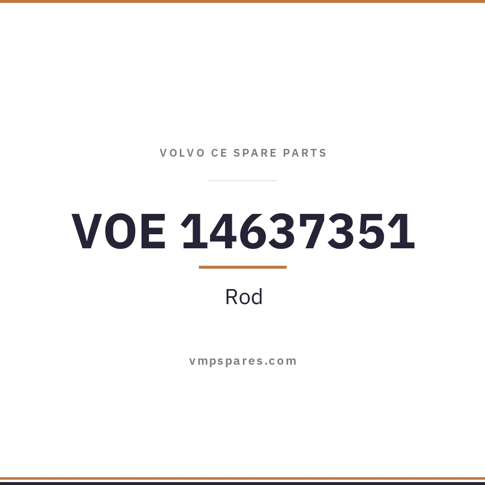 VOE 14637351 – Rod