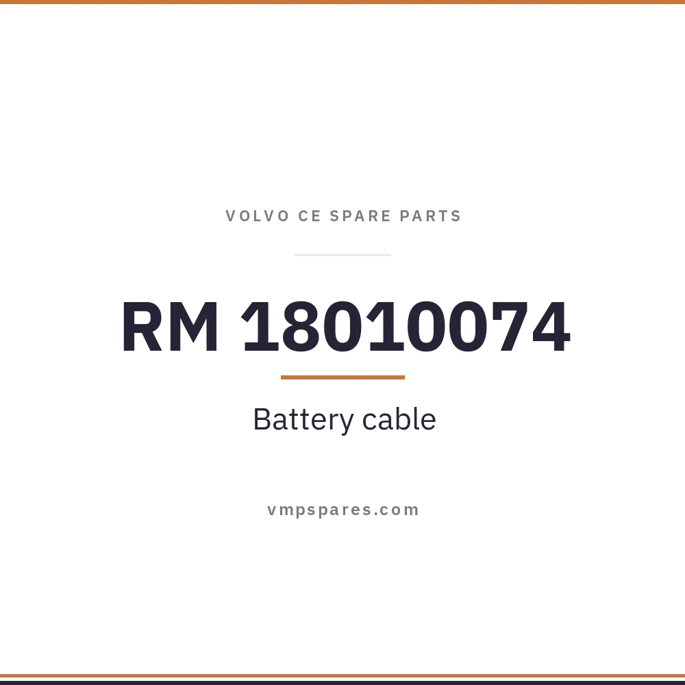 RM 18010074 – Battery cable